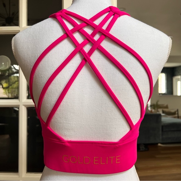 CRISSCROSS CROP SPORTS BRA - Picture 7 of 13